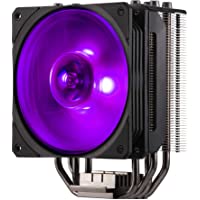 Cooler Master Hyper 212 RGB Black Edition Sistema Refrigeración - Elegante- Llamativo y Preciso - 4 Tubos de Calor…